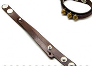 Leather Bracelet for Sliders Brown 15x220mm  - each (60996)