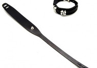 Leather Bracelet for Sliders Black 25x320mm  - each (60998)