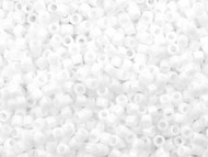 Miyuki Delica Seed Bead size 11/0 Chalk White DB 0200 250g bag(61409)