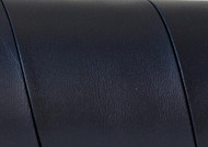 Leather Flat Cord 40x1.5mm Black European made - per inch(61173)