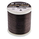 Miyuki Nylon Bead Thread Size B Brown 50M(60413)