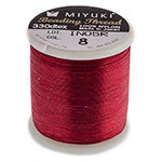 Miyuki Nylon Bead Thread Size B Red 50M(60414)