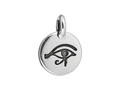 TierraCast Antique Silver Eye of Horus Charm each(62130)