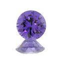 Cubic Zirconia Violet Round Brilliant Cut 1.5mm(62196)