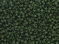 Miyuki Delica Seed Bead size 11/0 Emerald Green DB 2291 Frosted Glazed Matte - each (62753)