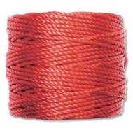 Superlon Red Hot Heavy Bead Cord Tex 400 35 yards - each