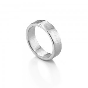 Pewter wedding sale band