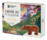 Soapstone Bear Carving Kit - each