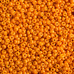Miyuki Round Seed Bead Size 11/0 Cheddar Orange Opaque Duracoat SB 4454(62957)