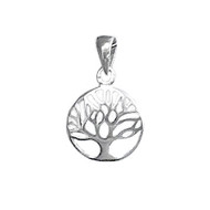 Charm Tree of Life 12mm with Jump Ring Sterling Silver - each(56716)