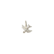 Charm Diving Swallow 9mm with Jump Ring Sterling Silver - each(65548)