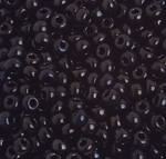 Preciosa Pony Bead Size 6/0 Opaque Black 500g Bag - each(47849)