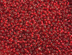 Preciosa Seed Bead 10/0 Silver Lined Red 250g bag - each(41112)