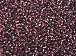 Preciosa Seed Bead Size 10/0 Silver Lined Purple 500g Bag - each(47896)