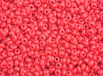 Preciosa Seed Bead Size 8/0 Opaque Light Red 500g Bag - each(52992)