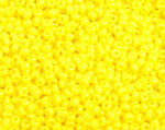 Preciosa Seed Bead Size 8/0 Opaque Lemon Yellow 500g Bag - each