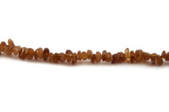 Hessonite Garnet Bead Chips 16" - by the strand