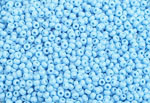 Preciosa Seed Bead Size 10/0 Opaque Light Blue 500g Bag - each(36505)