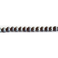Chinese Crystal 6x8mm Rondelle Bead Matte Magma -  by the strand(63056)