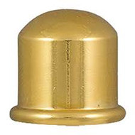 TierraCast Cupola 8mm Cord End, Gold Plate 01-0221-25 - each