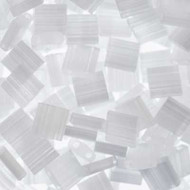 Miyuki Tila Bead Size 5x5 White Transparent Vial TL 0037(80674)