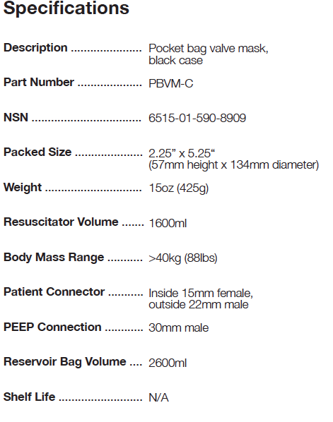 speciafications-of-bvm-by-persys-medical.png