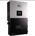 e EG4® 18KPV is a 48V split phase, hybrid inverter/charger capable of utilizing
18kW of PV and efficiently outputting 12kW of power while charging your 
battery bank.