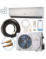 EG4 Hybrid Solar Mini-Split Air Conditioner Heat Pump AC/DC| 24000 BTU | SEER2 21| 