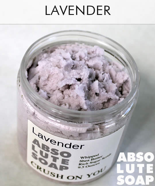 Lavender Crush On You Sugar Scrub | Absolute Soap