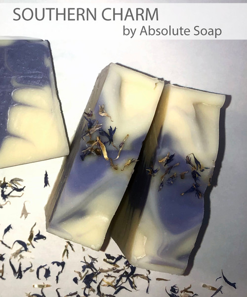 Southern Charm Lavender and Orange Handmade Soap