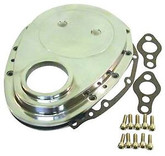 S/B CHEV polished alloy timing cover