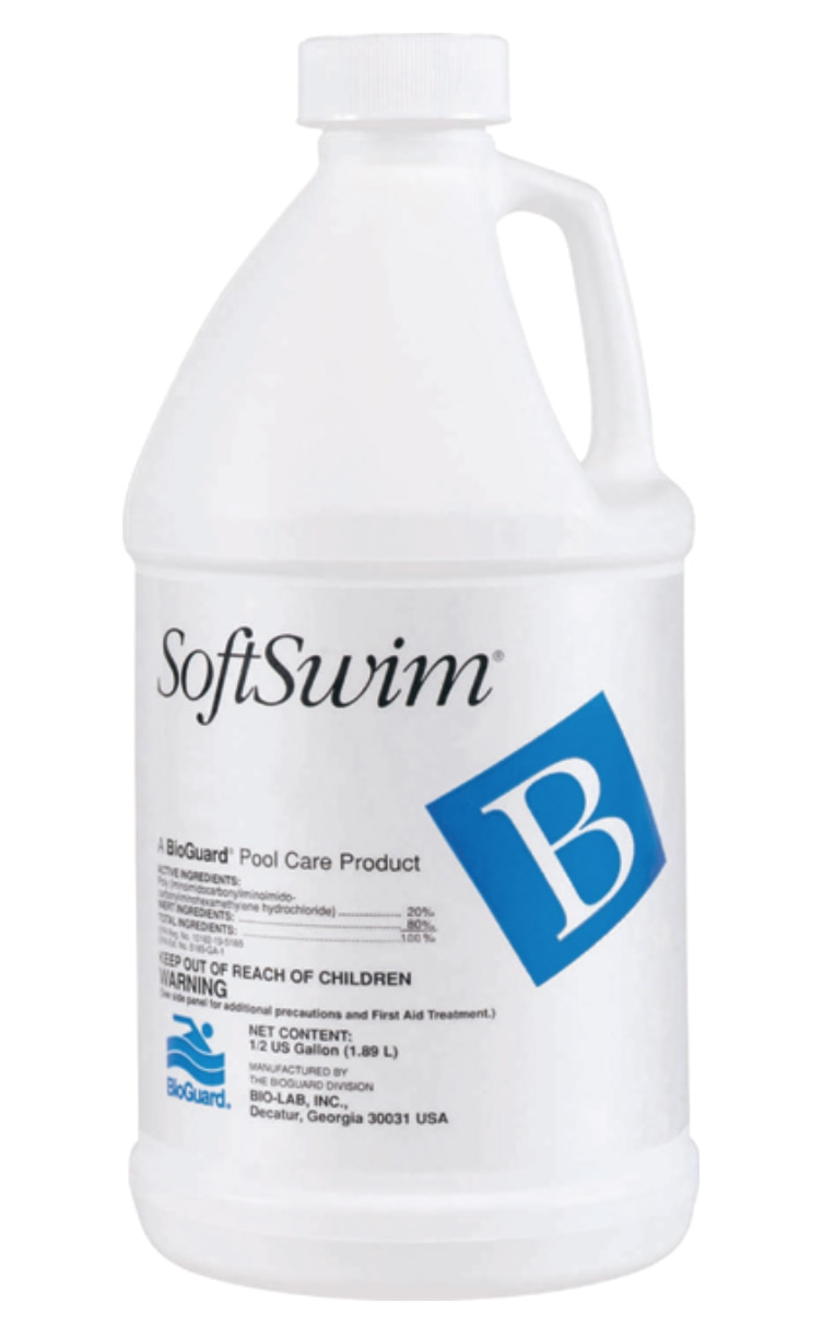 SoftSwim B Chlorinefree Sanitizer for Pools HalfGallon Pool Supply Mall