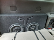 2007-2010 FORD EXPLORER SPORT TRAC DUAL SUB BOX - behind rear seat