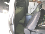1995-2004 TOYOTA TACOMA EXTENDED CAB TRUCK DUAL SUBWOOFER ENCLOSURE