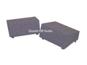 Pair of Single Sub Boxes 1999-2006 GM SIERRA EXTENDED CAB