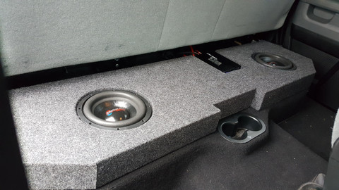 2002-2018 Dodge Crew/Quad speaker box