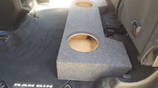 2019-up DODGE RAM CREW CAB PORTED SUBWOOFER BOX