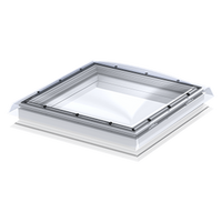 VELUX 59 x 59 Flat Roof Skylight Base and Polycarbonate Top Cover CFP 150150 0010