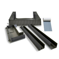 VELUX S06 High-Profile Tile Roof Flashing with Adhesive Underlayment for Deck Mount Skylight