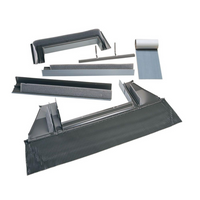 VELUX 1430/1446 High-Profile Tile Roof Flashing with Adhesive Underlayment for Curb Mount Skylight