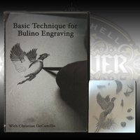 Christian DeCamillis teaches basic techniques for bulino engraving in this DVD. Also available with a resin study casting to look at each cut close up to understand his techniques.