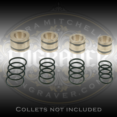 Heavy Syenset Orbital Ring Engraver users will find this set of 16 replacement o-rings a handy stand-by. Four o-rings are included for each collet. Collets are not included.