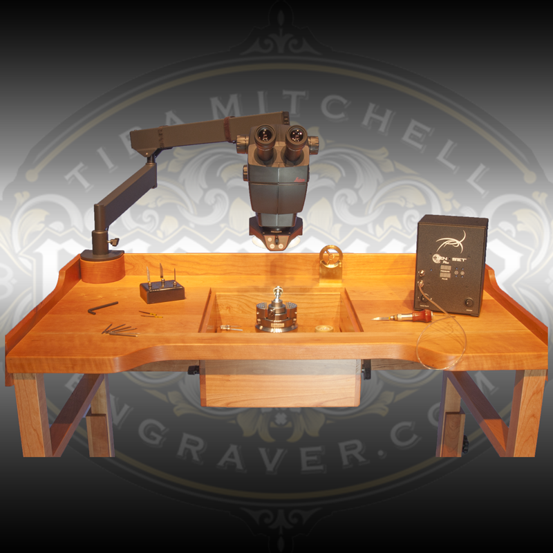 Workbench for Jewelers, Hand Engravers and Stone Setters