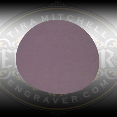 Graver Polishing Film for HSS, 5 inch disk.  Adhesive disks that can be applied to the back of diamond wheels to polish high speed steel gravers.