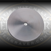5 Inch Aluminum Wheel Blank for horizontal powered hones.  Designed for use with Engraver.com's Graver Polishing Film Disks.