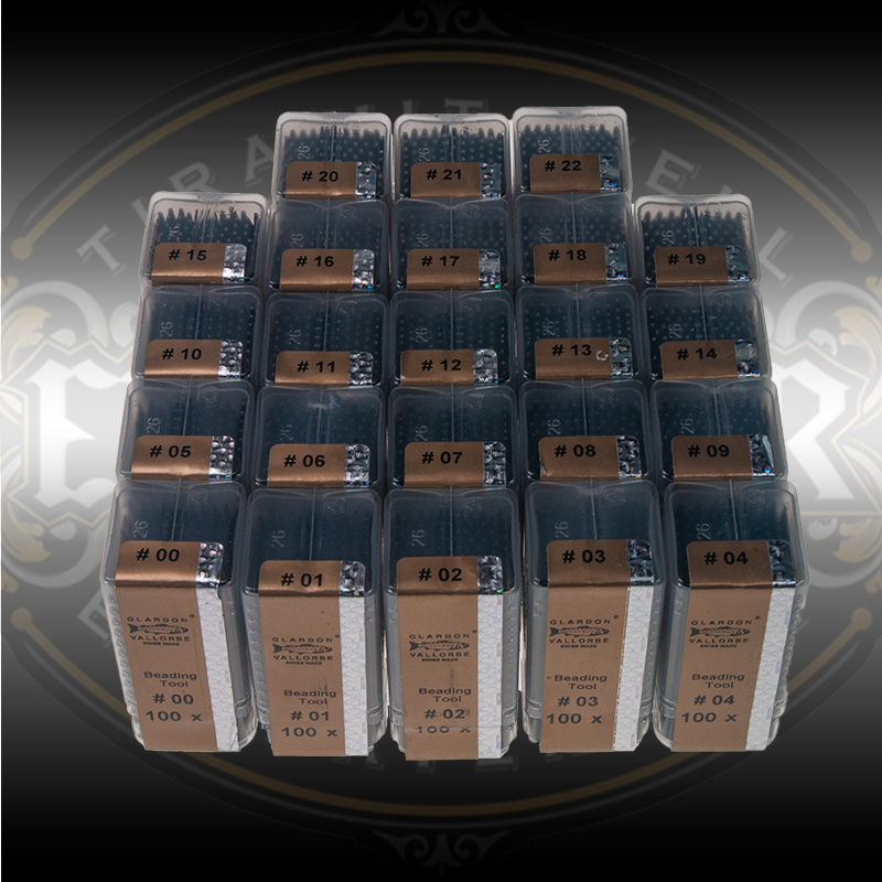 Glardon Vallorbe Swiss Beading Tool 100 Pack Precision Artistry LLC
