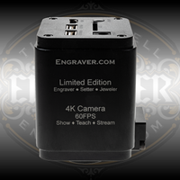 Engraver.com Limited Edition 4K 60FPS Microscope Camera for use with the Leica S9D for Engravers, Jewelers and Stone Setters.
