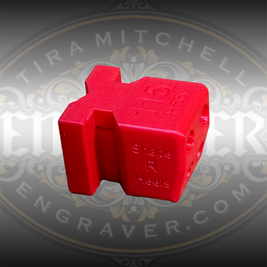 115 Degree Sharpening Block for the Engraver.com Sharpening System - the Flare Cutting Block!