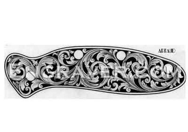 Low resolution watermarked image of Arnaud's Kershaw knife design