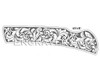 Low resolution watermarked image of a design by Arnaud for a folding knife (design 1)